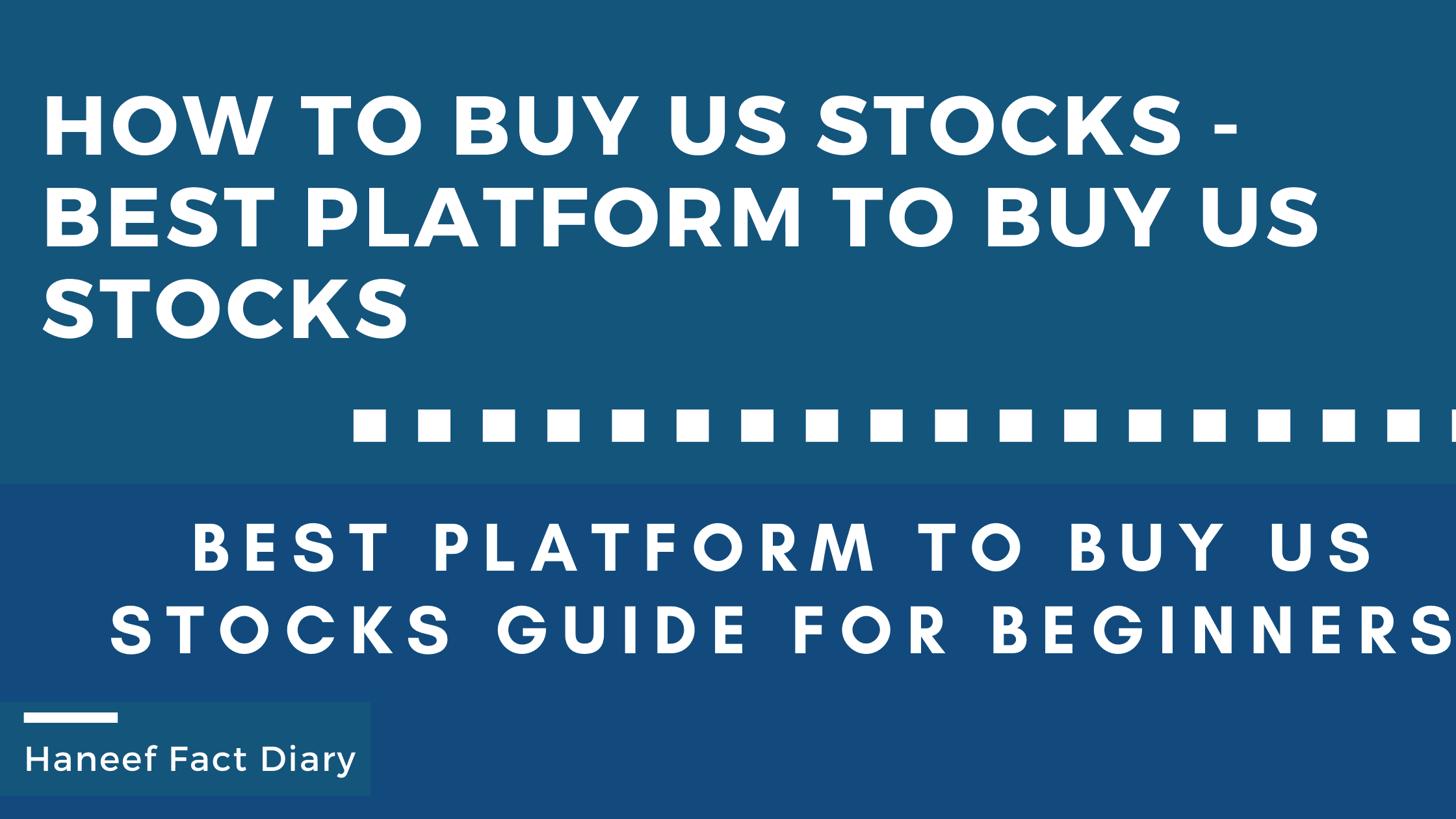 How to Buy us stocks - Best Platform to buy us stocks