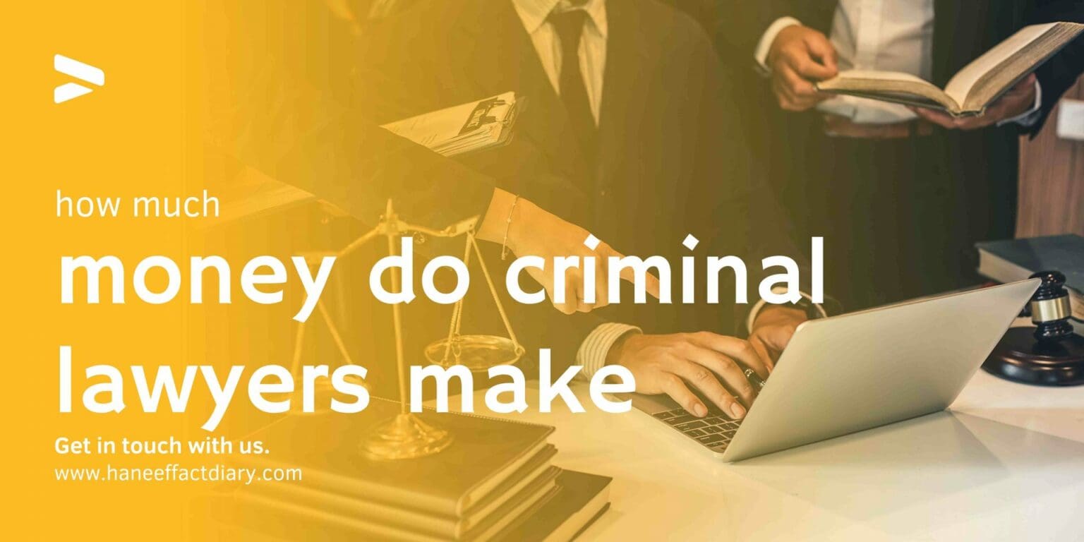 How Much Money Do Criminal Lawyers Make