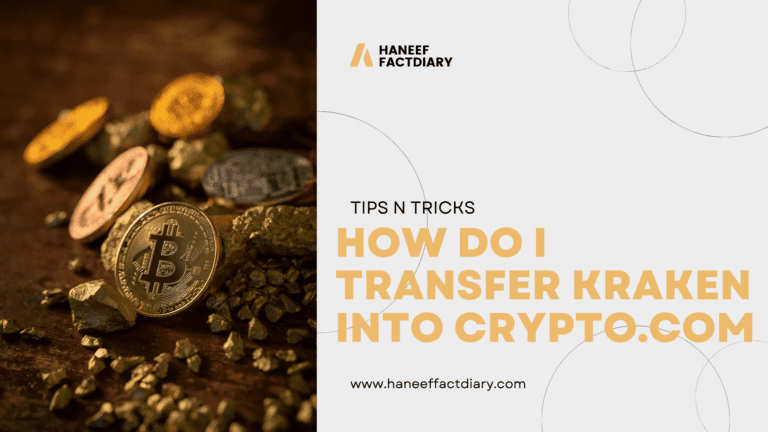 How to Transfer Crypto (BTC, ETH, ADA etc.) To Kraken into Crypto.com?