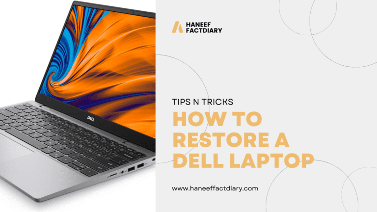 How to restore a dell laptop – Dell factory image using Dell Backup and Recovery?