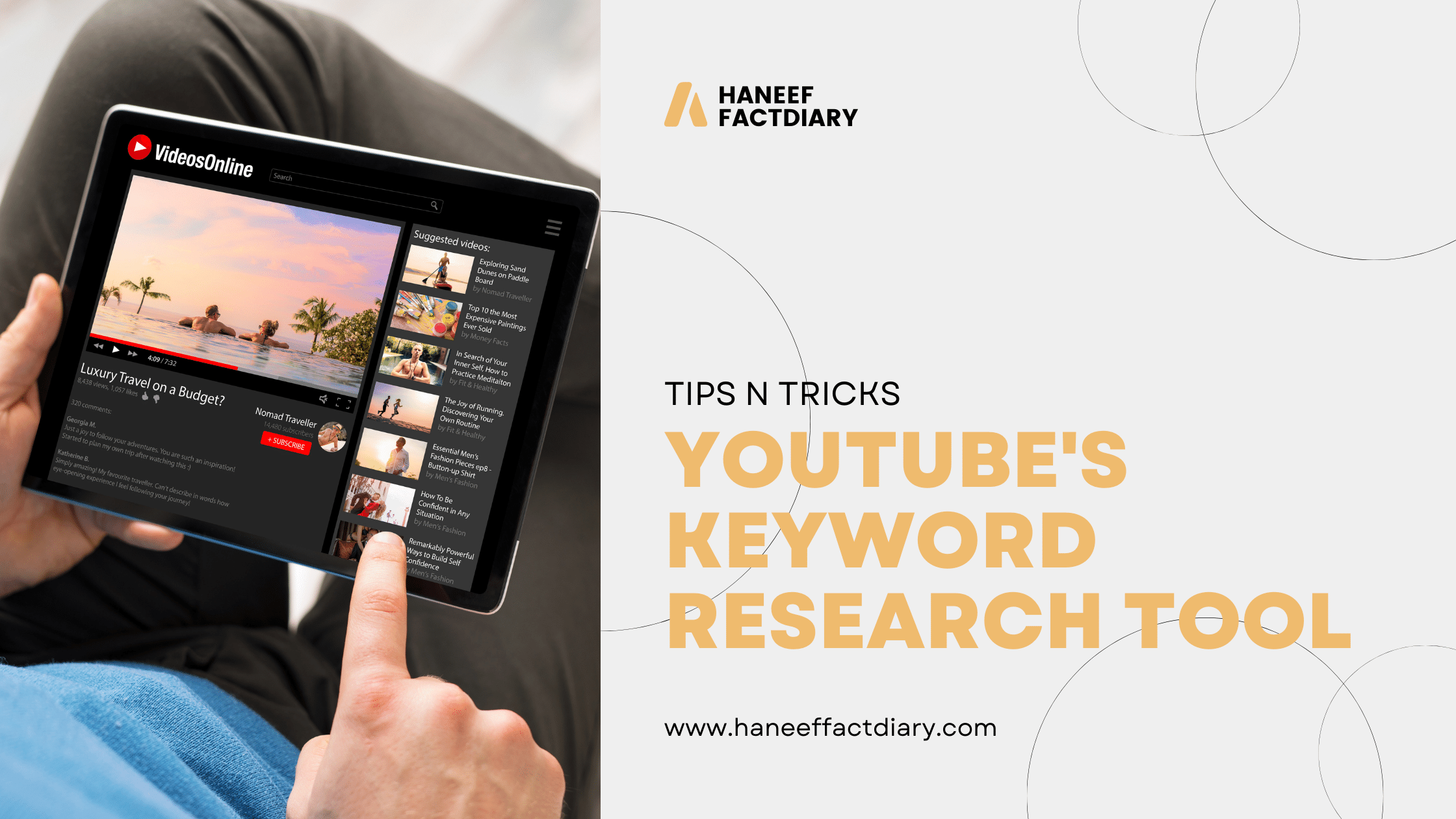 YouTube's Keyword Research Tool