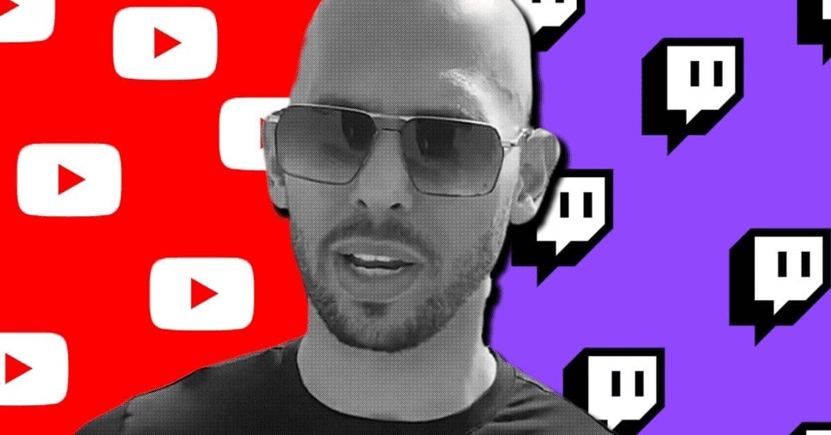 Andrew Tate is now also banned from YouTube
