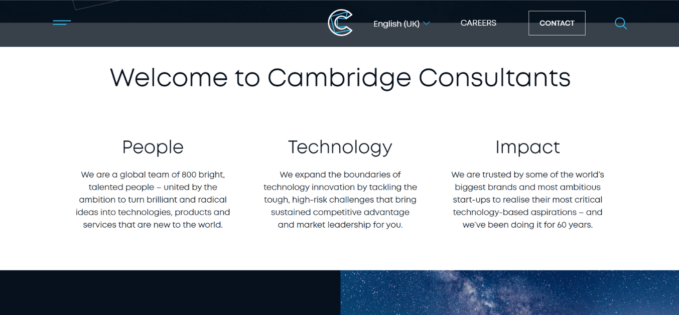 AI Consulting Firm Cambridge Consultants