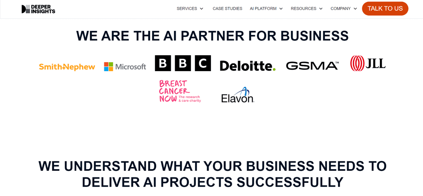 AI Consulting Firm Deeper insights