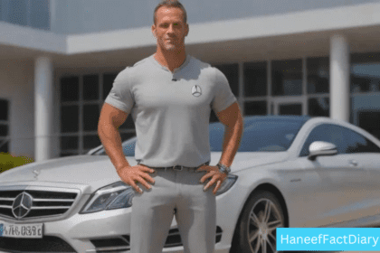 Gabe Kapler Standing infront of his car