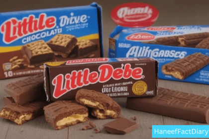 Little Debbie chocolate all with all the chocolate and biscuits showing in it too