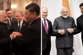 Modi and Putin and Xi Jinping