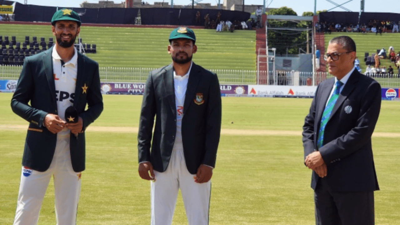 Bangladesh skipper Najmul Hossain Shanto won the toss