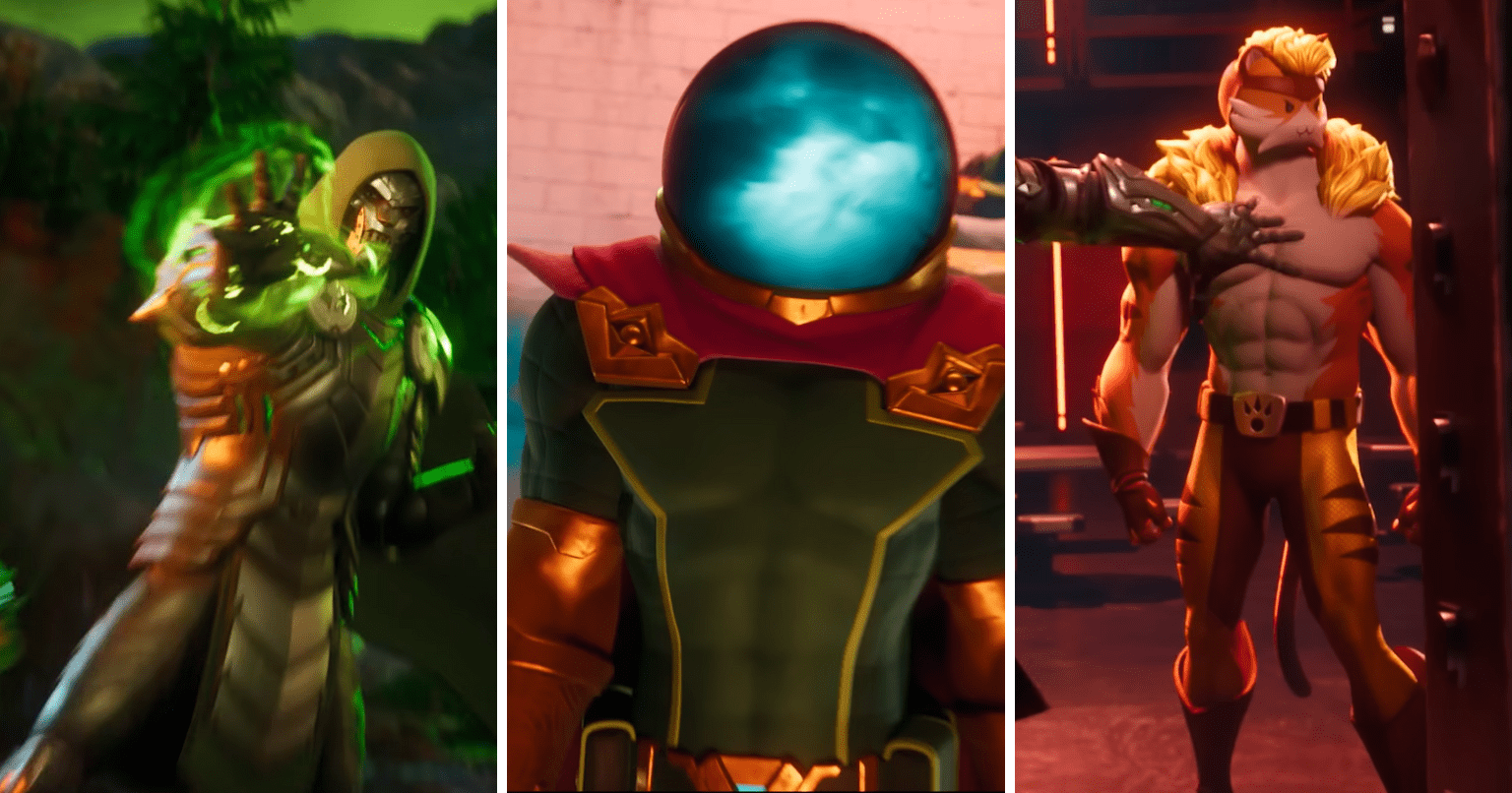 Absolute Doom Battle Pass rewards and marvel villans skins