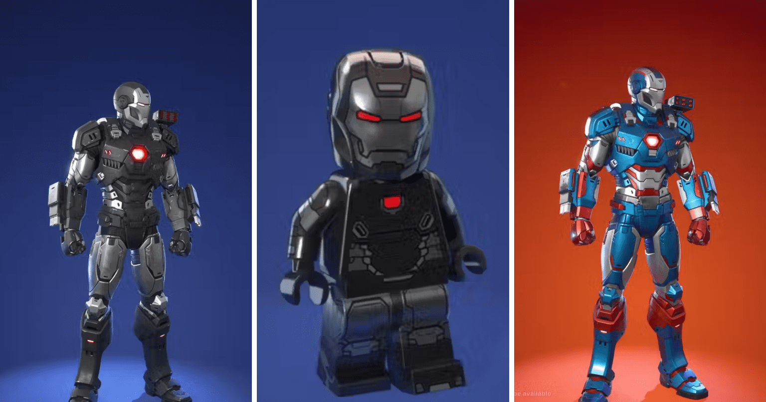 War Machine New skin in Fortnite