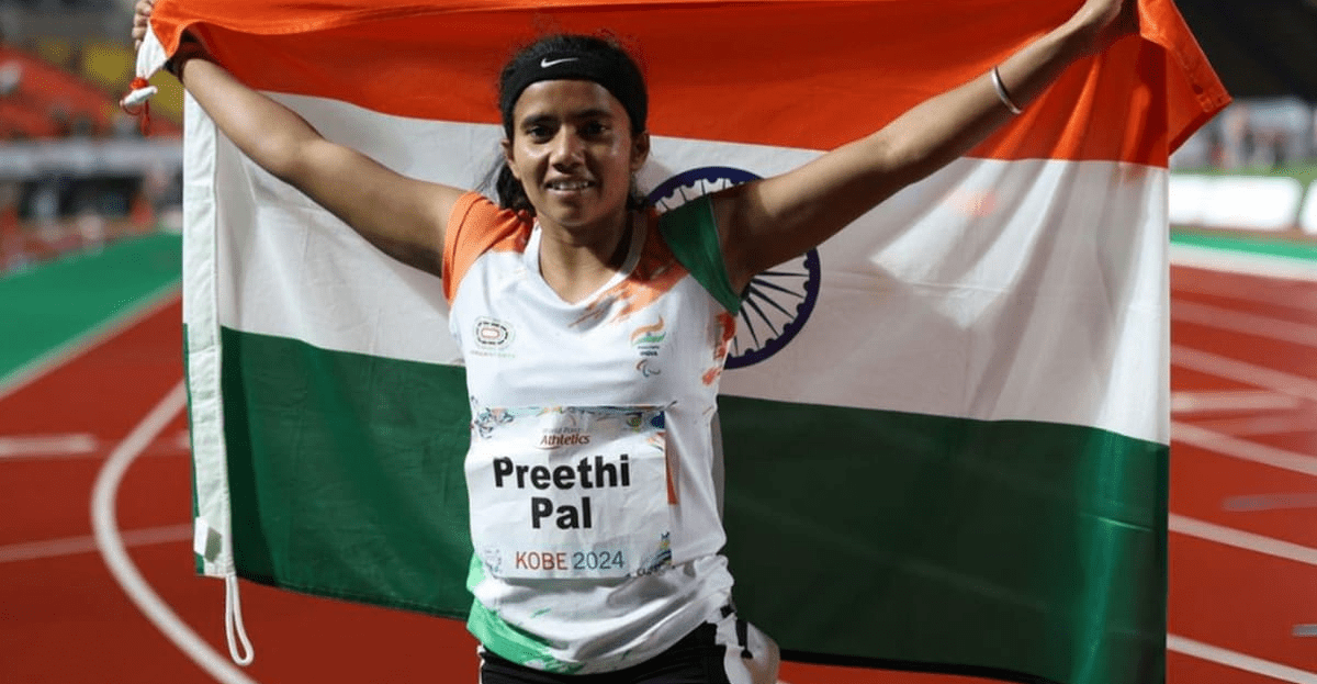 Preeti pal india paralympics 2024