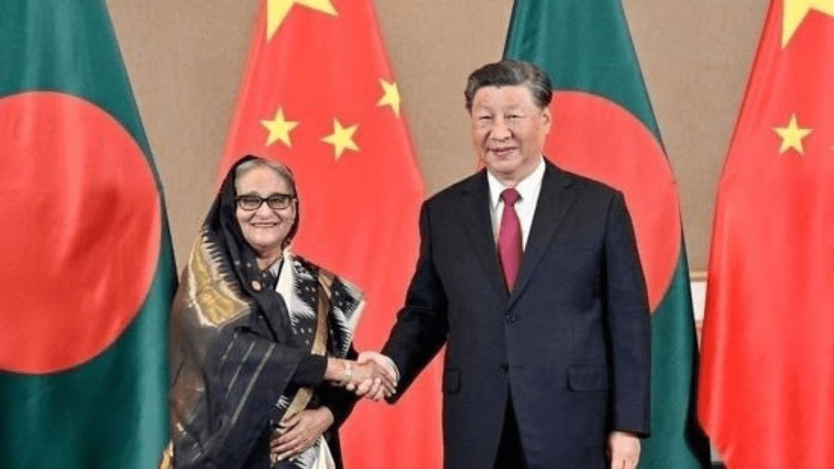 Sheikh Hasina meets with Xi Jinping