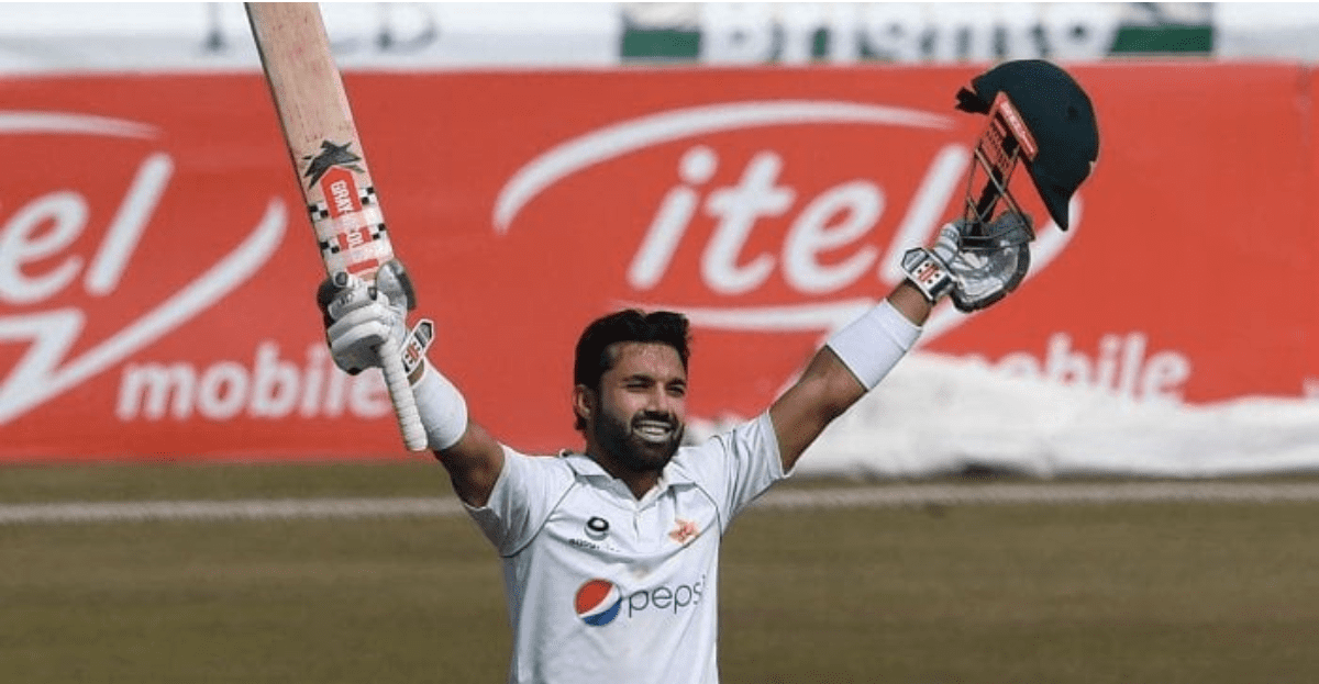 Mohamad Rizwan against Bangladesh in first test