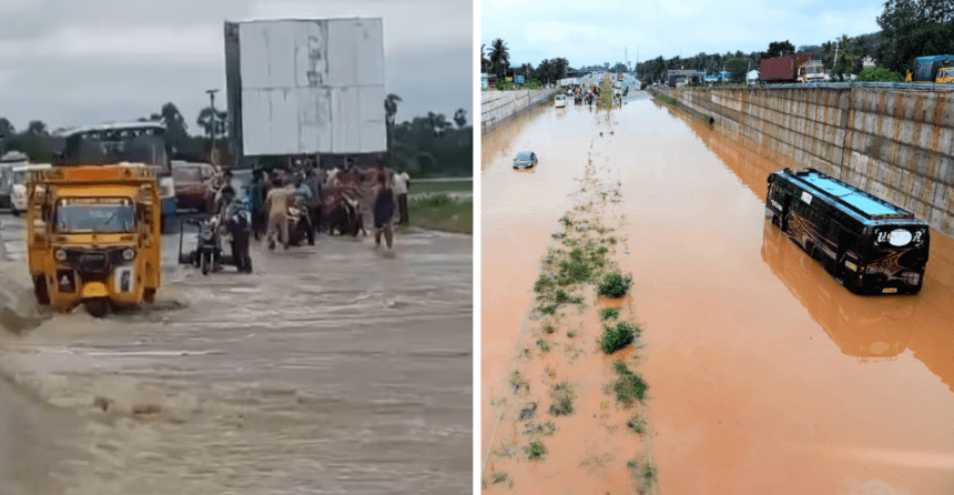 Hyderabad-Vijayawada Highway Closure Due to Rains